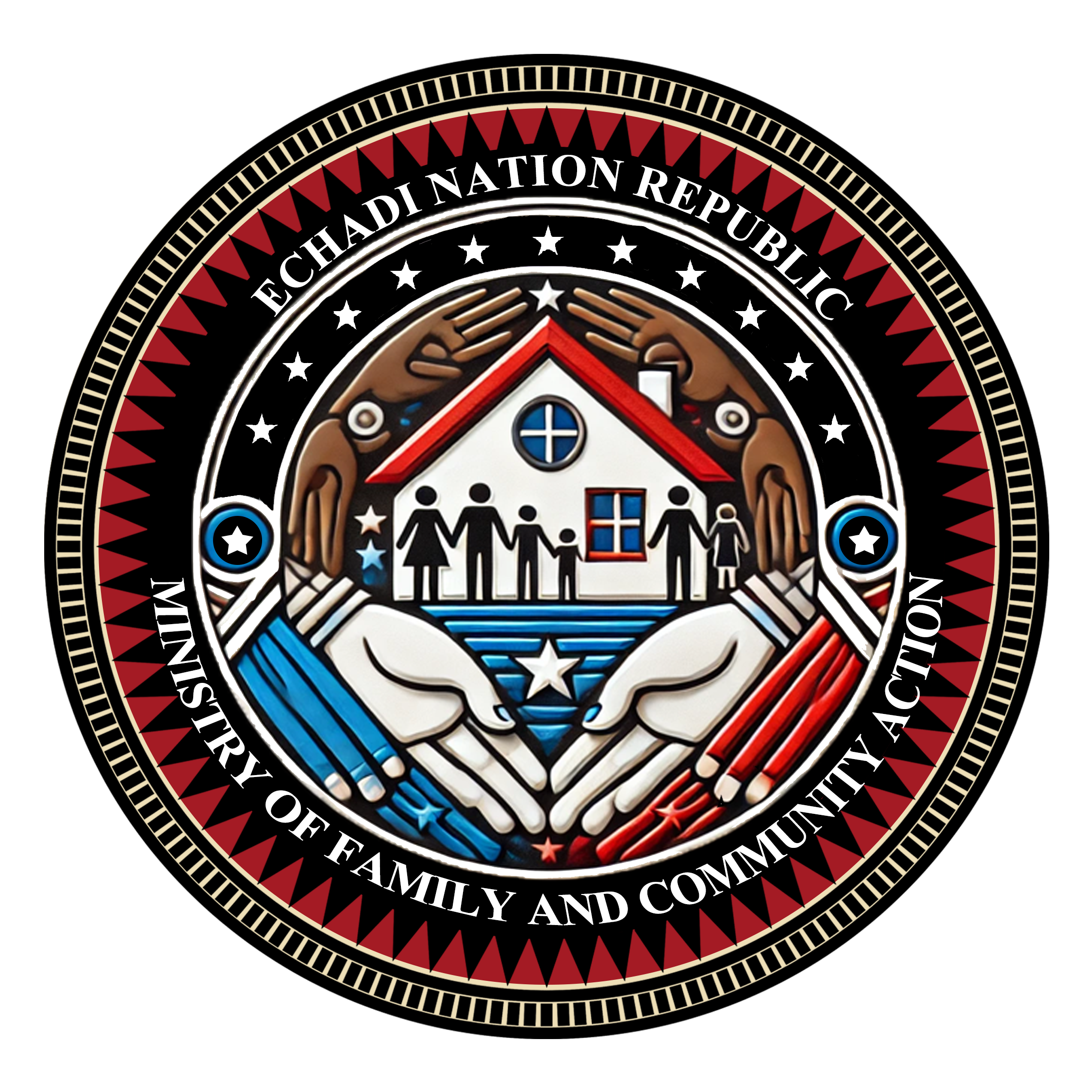 Ministry of Family and Community Action seal